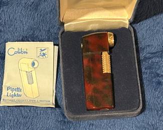 Vintage Colibri Pipette Pipe Lighter