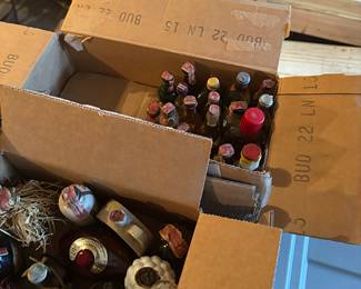 150+ Mini Liquor Bottles From the 1930's and 40's