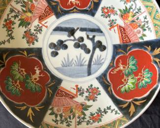 Asian Signed Plate