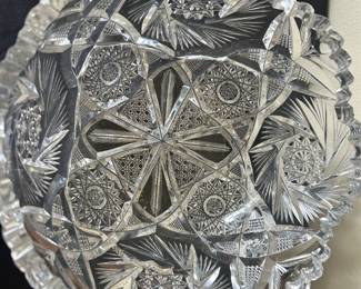 Cut Glass Bowl 2