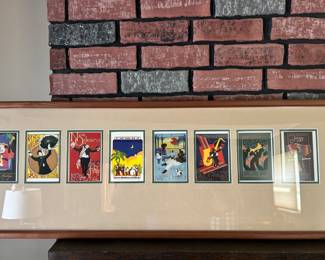 New Orleans Jazz Fest Framed Lithographs