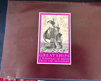 Great Ships Portfolio of Lithographs
