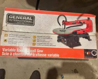 General International Variable Speed Scroll Saw