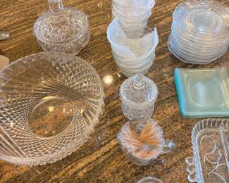 Crystal dishes