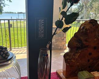Marquis lead crystal vase
