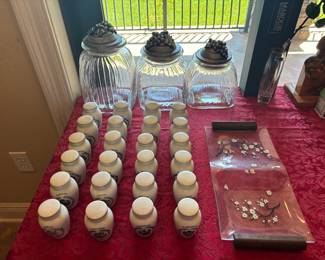 Lenox collectible spice jars