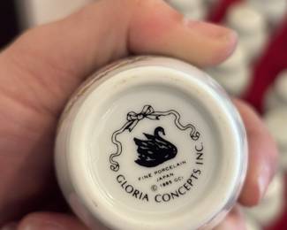 Gloria Concepts porcelain made in Japan