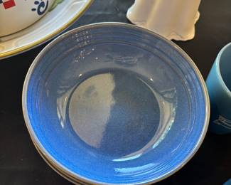 Cordon Bleu blue bowls