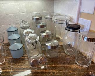 Storage jars and containers