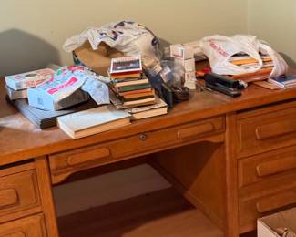 Oak desk