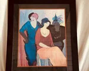 "Waiting" by Itzak Tarkay