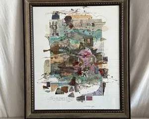 Framed Mixed Media Art by Joanne Miller Rafferty
