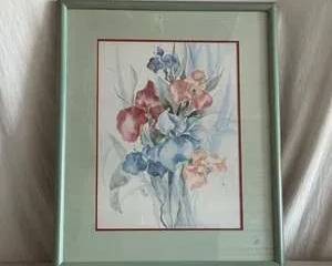 Watercolor Flower Art by Debbie T. Early
