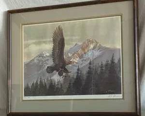 Limited Edition, Golden Eagle by Richard Brogan, 160/400