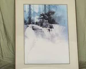 “River Crossing” by Mike Atkinson, Limited Edition