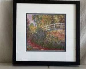 The Japanese Bridge Pond with Water Lillies By Claude Monet