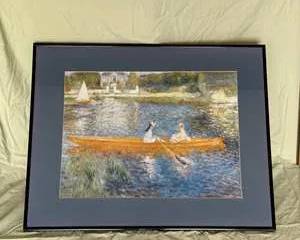 The Skiff (La Yole) By Pierre - Auguste Renoir Impressionist Painting