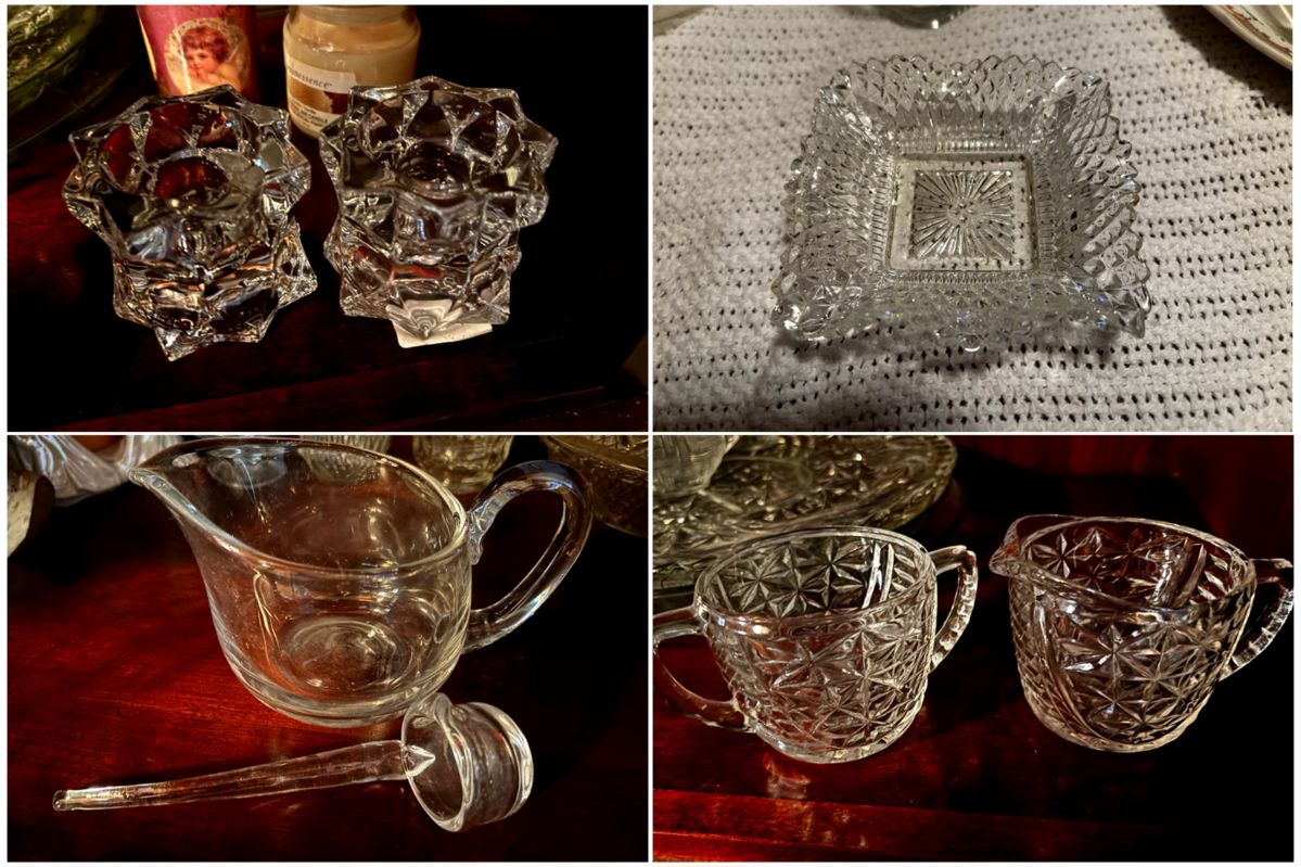 Miscellaneous crystal item examples