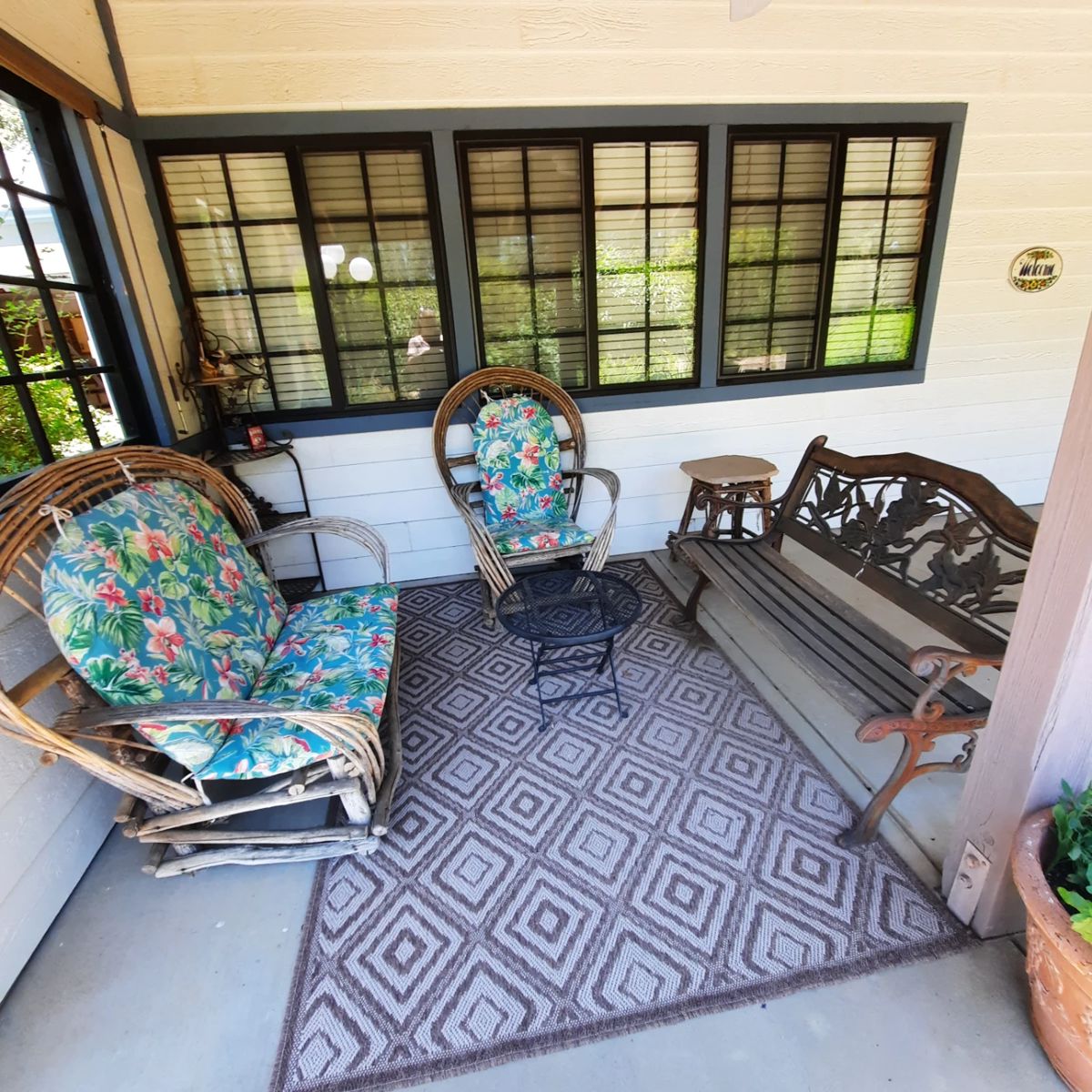 twisted twig patio furniture