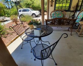 patio furniture, yard decor