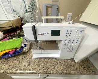Sewing machine and accessories