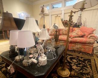 Lamps galore