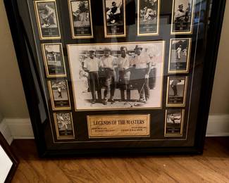 Golf picture. Legends of the Masters