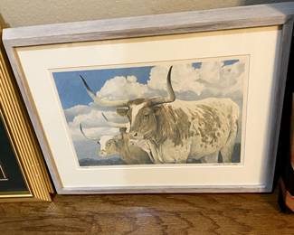 Longhorn artwork
