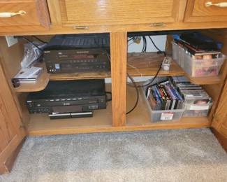 Electronics, cd's, dvd's