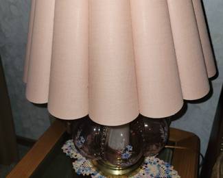 Carl Frankenstein pink bubble lamps