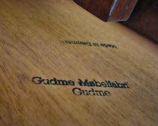 Expandable Gudme Mobelfabrik Gudme Teak Dining Table Signature