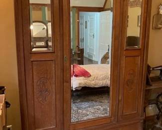 Antique wardrobe