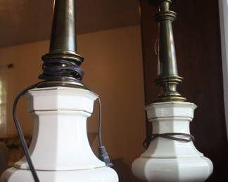 Set of stifle lamps, $100
