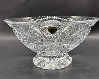 Waterford Crystal Tracy Pattern Footed Bowl