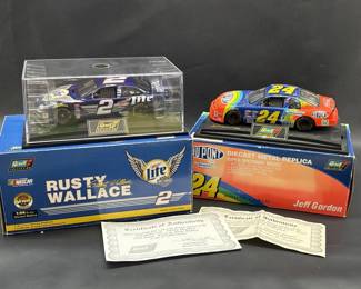 1-Rusty Wallace#2 Revell NASCAR 1:24 Scale Diecast