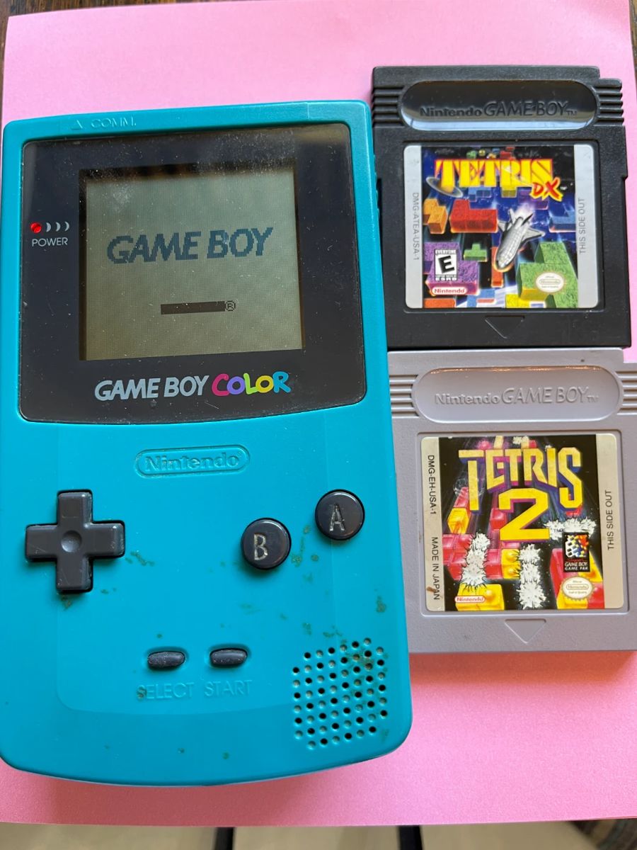 Gameboy with 2 games - works!