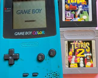 Gameboy with 2 games - works!