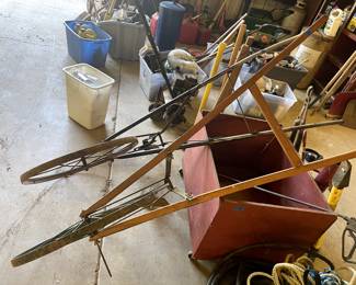 antique farm tillers