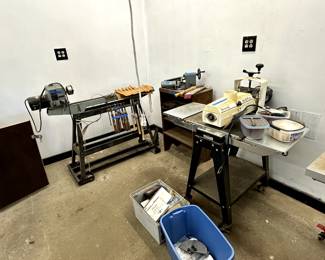 sander and lathe
