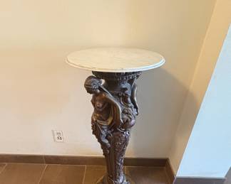 marble pedestal  