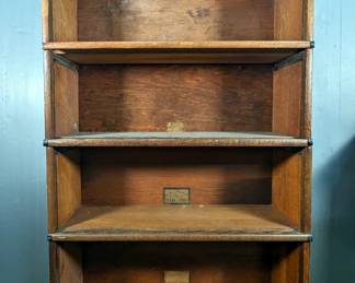 Globe-Wernicke Co. Sectional Oak Barrister Bookcase