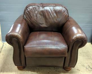 Thomasville Furniture Industries Leather Armchair