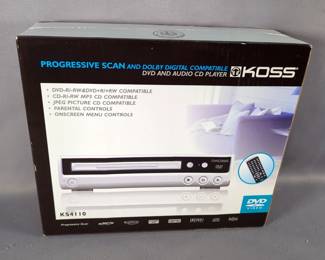 KOSS KS4110 DVD and Audio CD Player