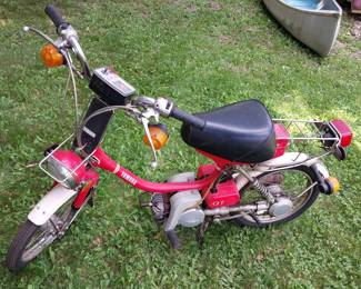 1980 Yamaha QT50 moped
