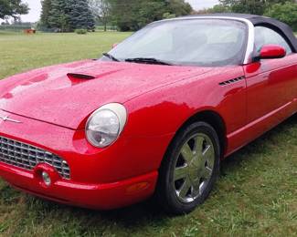 2002 Ford Thunderbird convertible