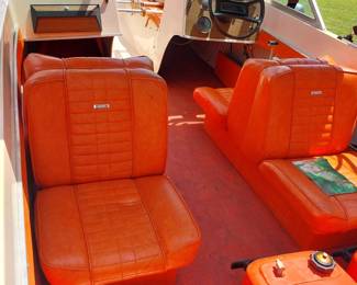 1973 Renken 15’ speed boat, Chrysler 55 outboard