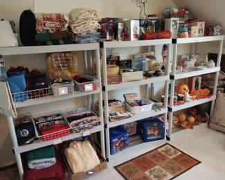 linens, holiday decor