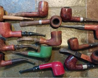 smoking pipes, Dr Grabow, Italy, burlwood, Whitehall, Ben Wade