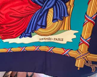 HERMES SILK SCARF