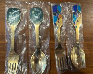 MICHELSEN STERLING SILVER SPOONS & FORKS